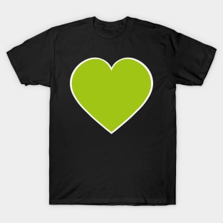 Green heart T-Shirt